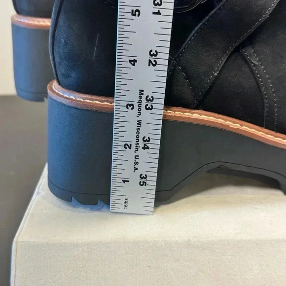 Blondo Giovanni Waterproof Women's Boots size 10 Black nubuck upper - Picture 11 of 13